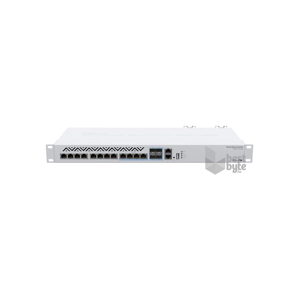 MikroTik CRS312-4C+8XG-RM 8x10G RJ45 LAN 4x10GbE Combo port (SFP+/LAN) Rackmount Cloud Router Switch