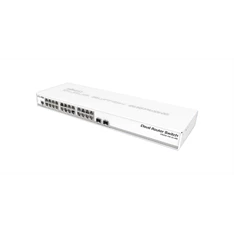 MikroTik CRS326-24G-2S+RM 1U 19" 24port GbE LAN 2x SFP+ uplink Cloud Router Switch