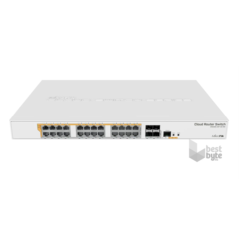 MikroTik CRS328-24P-4S+RM 24port GbE LAN PoE 4xSFP+ port Rackmount Cloud Router Switch