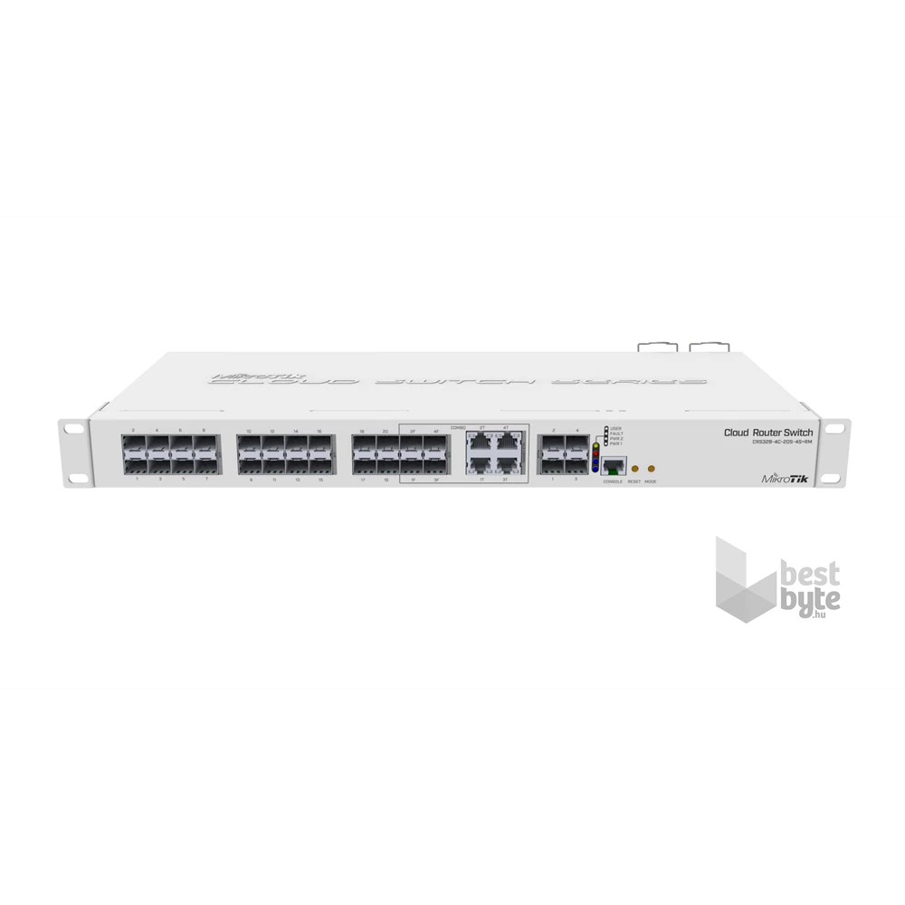 MikroTik CRS328-4C-20S-4S+RM 20xSFP port 4xSFP+ port 4 Combo (SFP/GbE LAN) port Rackmount Cloud Router Switch