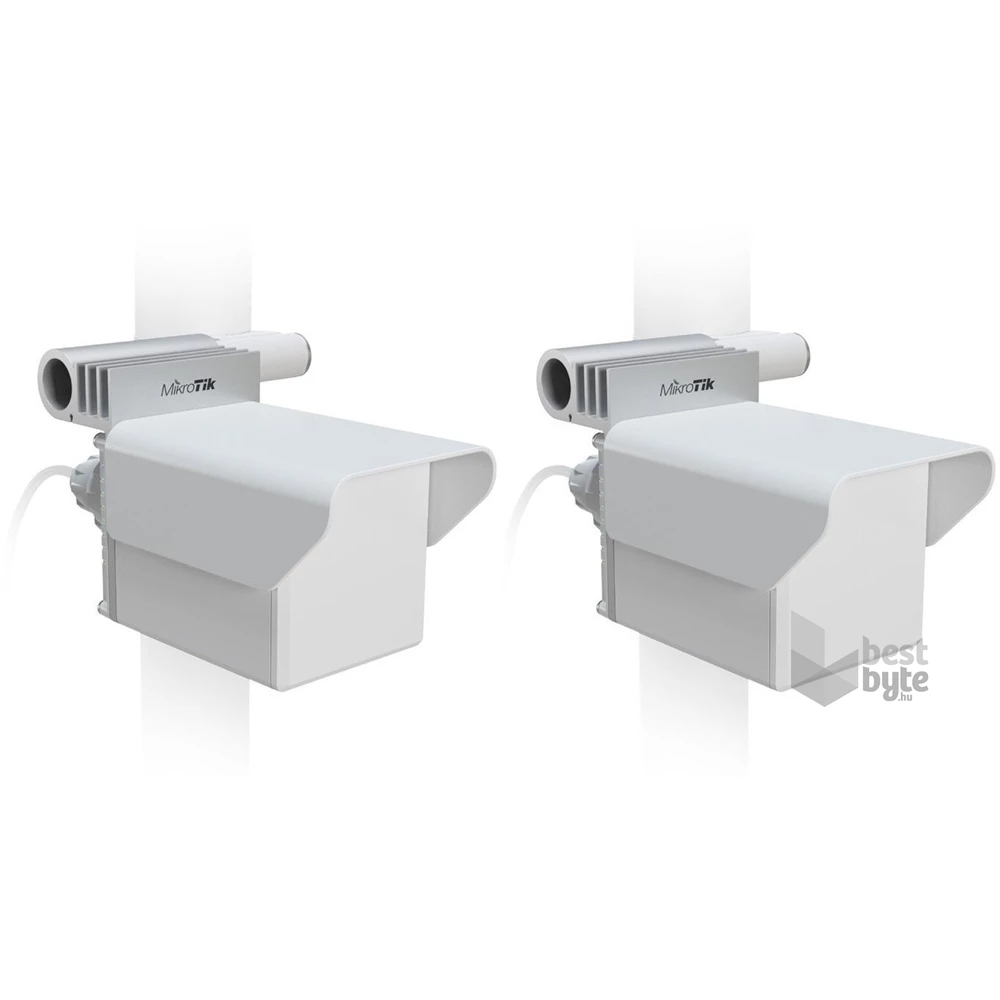 MikroTik CubeG-5ac60aypair Wireless Wire Cube Pro 60GHz pont-pont wireless antenna pár 5GHz backup rádióval
