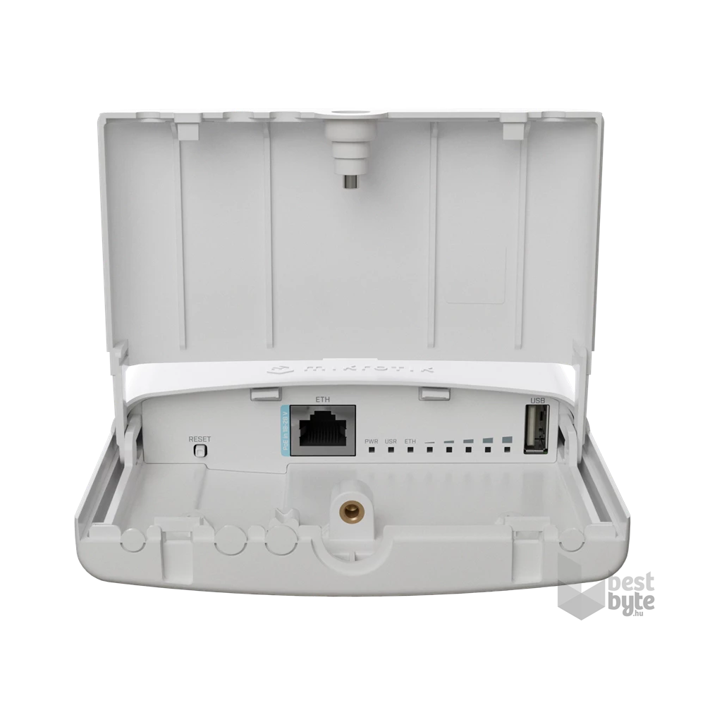 MikroTik L11UG-5HaxD-NB NetBox 5 ax 802.11ax Wi-Fi 6 5GHz beépített rádióval, 2x RSMA csatlakozóval, L4