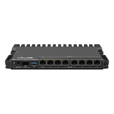 MikroTik RB5009UPR+S+IN 1x2.5GbE PoE LAN 7xGbE PoE LAN 1xSFP+ port Smart router