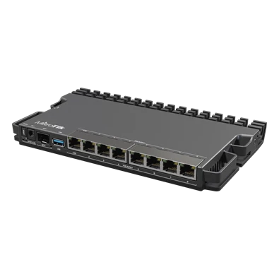 MikroTik RB5009UPR+S+IN 1x2.5GbE PoE LAN 7xGbE PoE LAN 1xSFP+ port Smart router