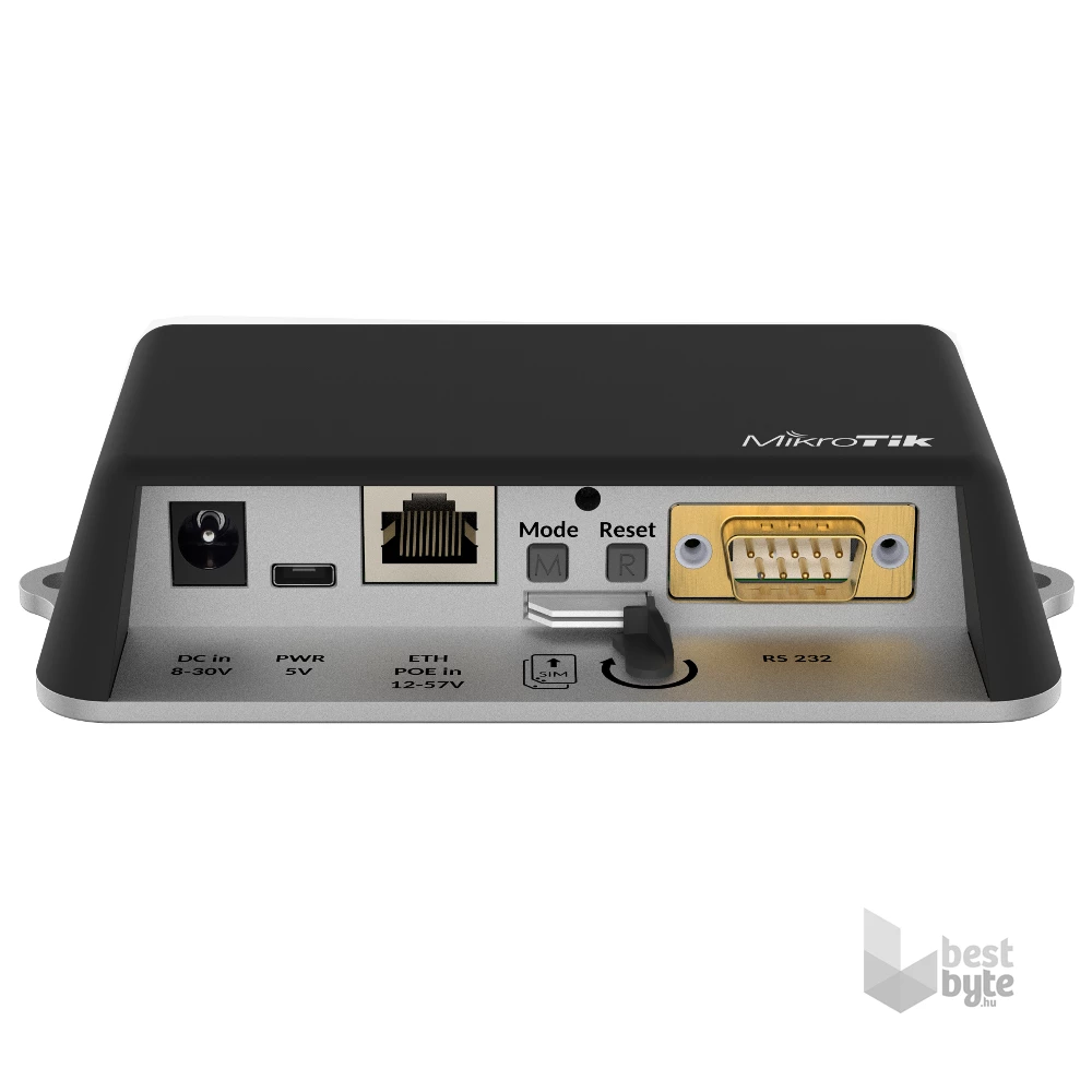 MikroTik RB912R-2nD-LTm kültéri WiFi access point LTE antennával, miniPCIe szlottal