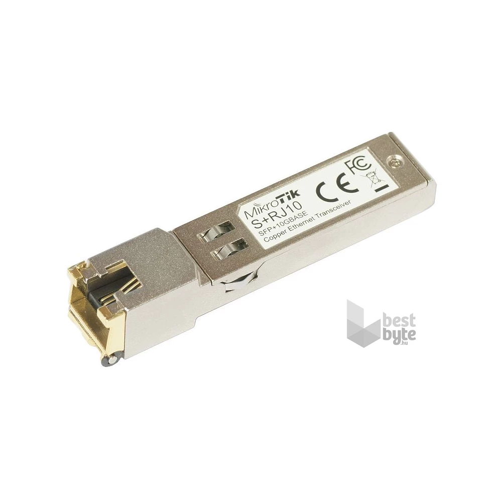 MikroTik RJ45 SFP+ 10/100/1000M/2.5G/5G/10G copper modul
