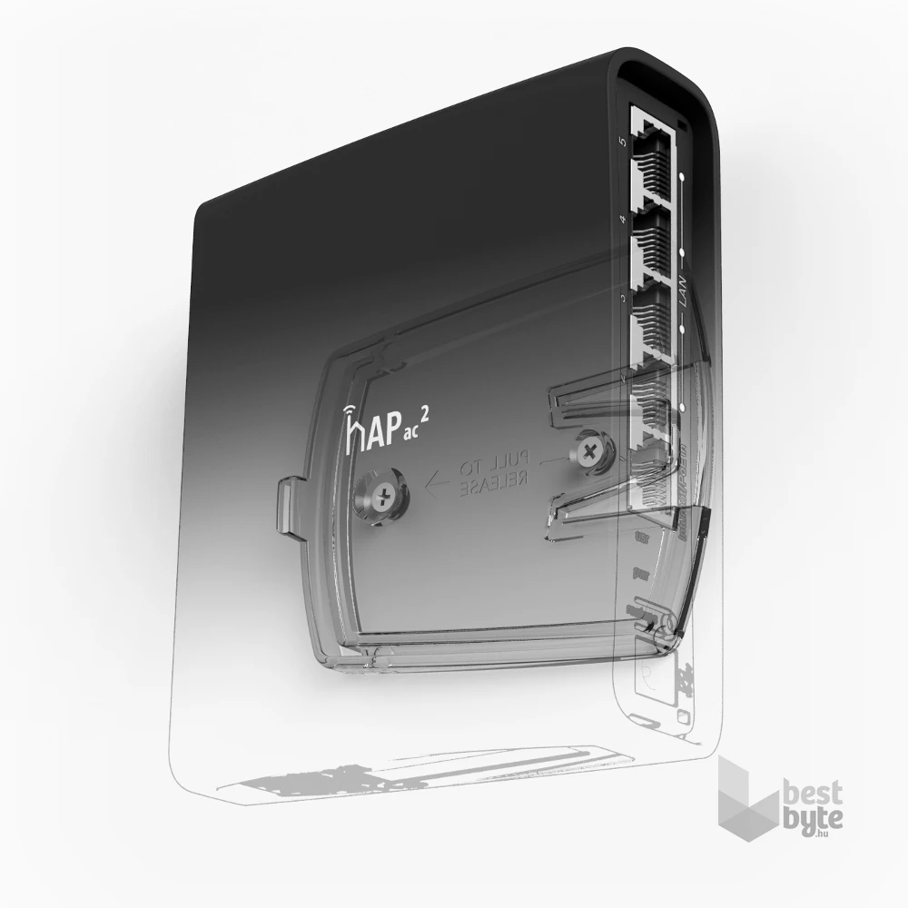MikroTik hAP ac2 RBD52G-5HacD2HnD-TC L4 128Mb 5xGbE Dual-Band Vezeték nélküli router