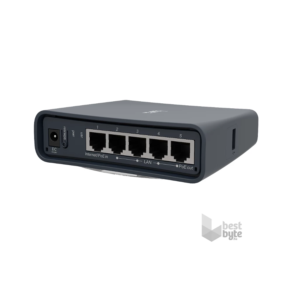MikroTik hAP ac lite RB952Ui-5ac2nD-TC L4 64Mb 5x FE LAN Dual-band Vezeték nélküli Router
