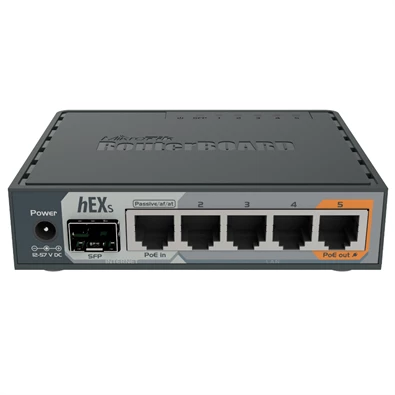 MikroTik hEX S RB760iGS L4 256MB 5x GbE port 1x GbE SFP router