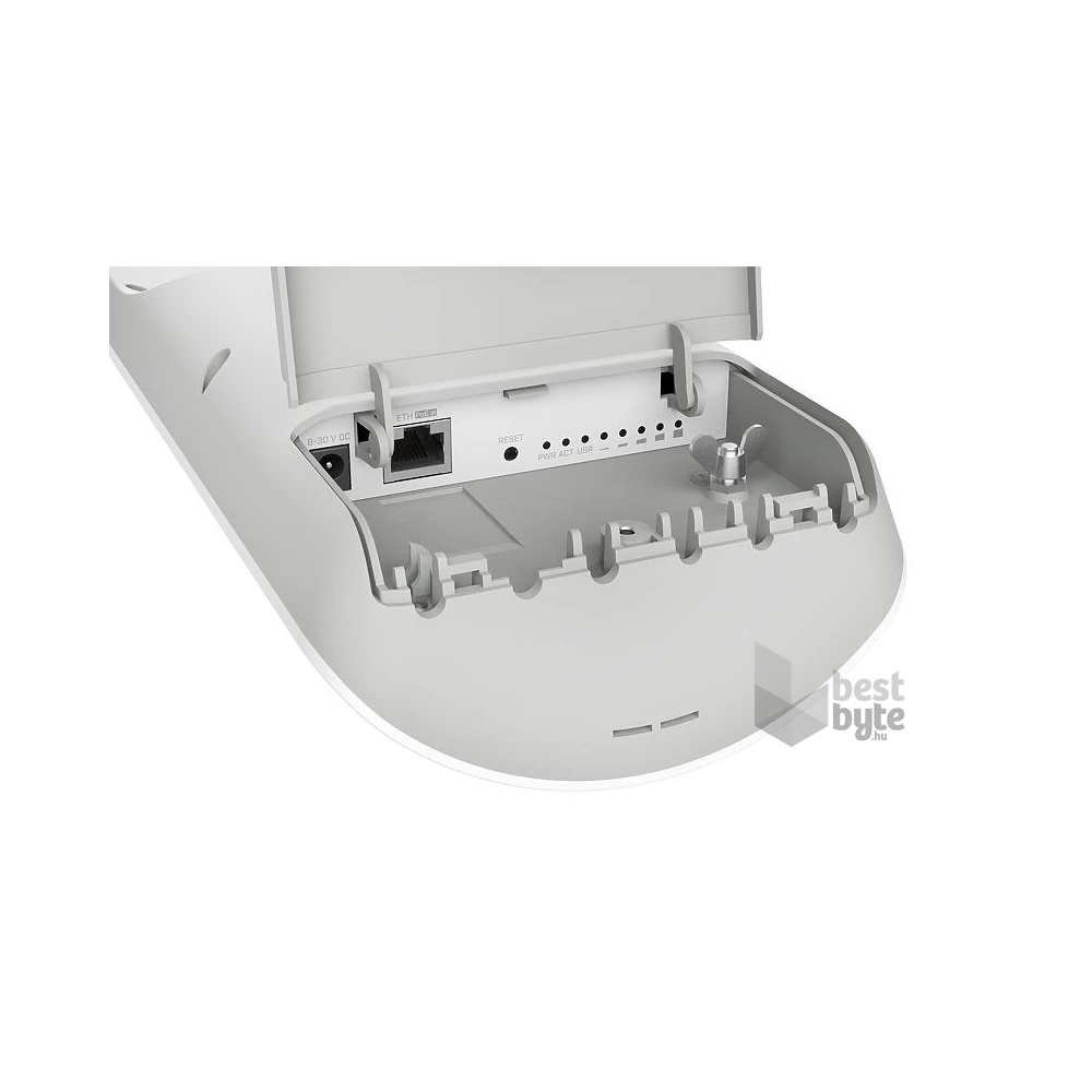 MikroTik mANTBox 2, 12dbi 120 fokos 2.4GHz antenna, Dual Chain 802.11an wireless, 1xGbE LAN, L4