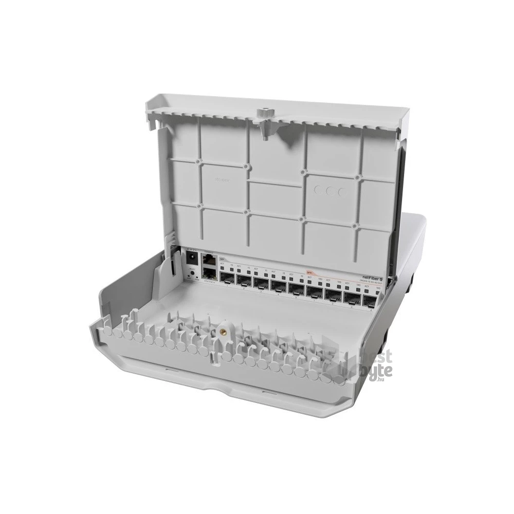 MikroTik netFiber 9 CRS310-1G-5S-4S+OUT 1xGbE LAN, 5xGbE SFP, 4x SFP+ port kültéri Cloud Router Switch