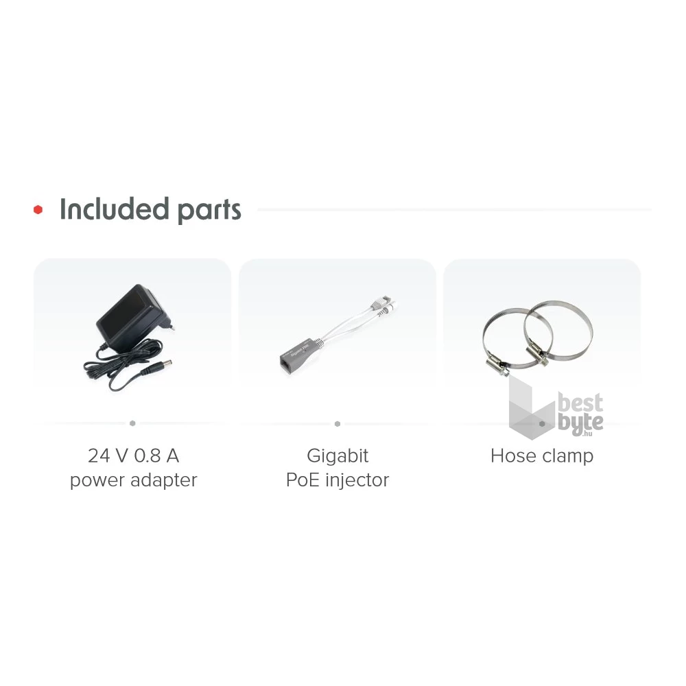 MikroTik ATL LTE18 kit 4x4 MIMO 1xGbE LAN port 1x microSIM foglalat beépített LTE18 modem LTE antenna