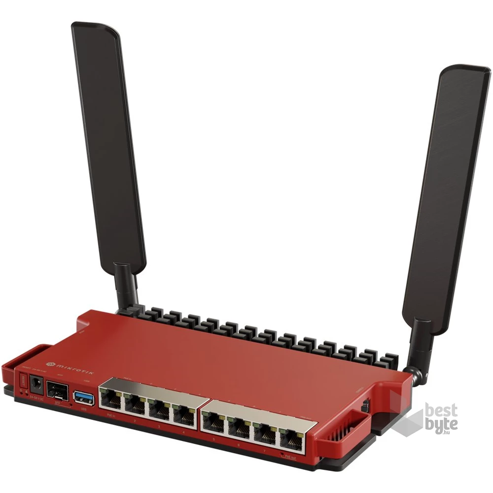 Mikrotik L009UiGS-2HaxD-IN 8xGbE LAN 1xSFP 2.5GbE SFP port 802.11ax Dual-Band Wi-Fi 6 Smart Router