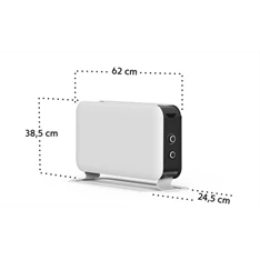 Mill CO2200MECMAX Instant Max 2200W mechanikus mobil konvektor