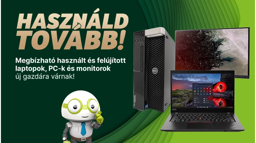 Minőségi Használt Notebookok, Számítógépek és Monitorok