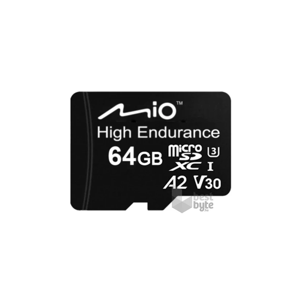Mio 64GB SD micro High Endurance (MicroSDXC V30) memóriakártya