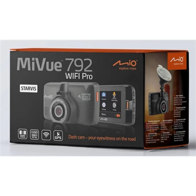 Mio MiVue 792 WIFI Pro GPS menetrögzítő kamera