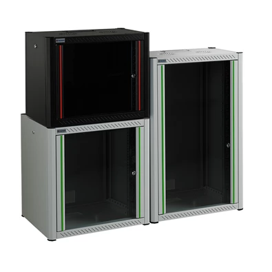 Mirsan Rack WTN 19" 7U 560mm mély fali rack szekrény