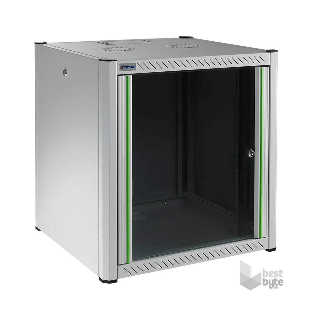 Mirsan Rack WTN 19" 7U 560mm mély fali rack szekrény