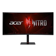 Acer 34" Nitro XV345CURVbmiphuzfx ZeroFrame WQHD VA 165Hz DP/HDMI/USB gamer monitor