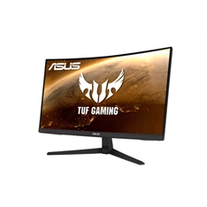 Asus 23,8" TUF Gaming VG24VQ1B FHD VA 165Hz DP/HDMI LED ívelt gamer monitor