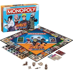 Monopoly - Naruto - angol nyelvű társasjáték