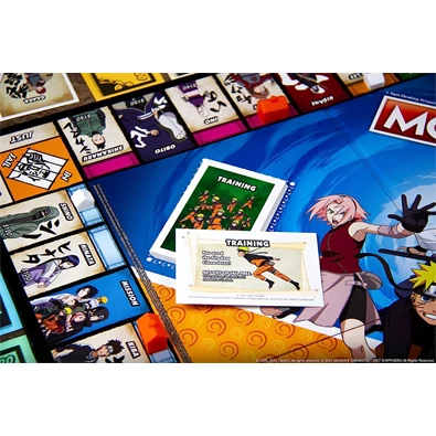 Monopoly - Naruto - angol nyelvű társasjáték