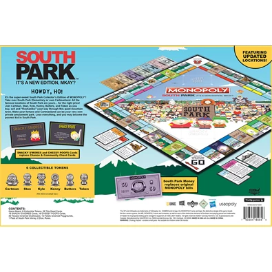 Monopoly - South Park - angol nyelvű társasjáték