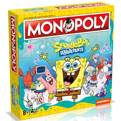 Monopoly - Spongebob Squarepants - angol nyelvű társasjáték