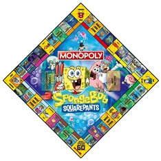 Monopoly - Spongebob Squarepants - angol nyelvű társasjáték