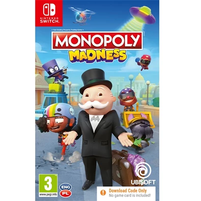 Monopoly Madness Nintendo Switch játékszoftver