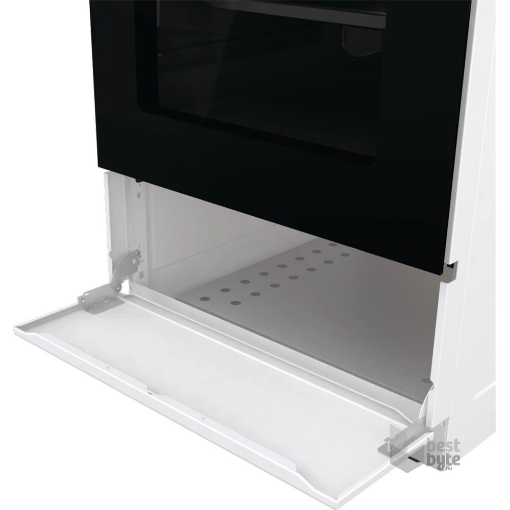Mora E3241AW fehér, szabadonálló, elektromos, főzőzóna: 4, sütő:68L, grill, tűzhely