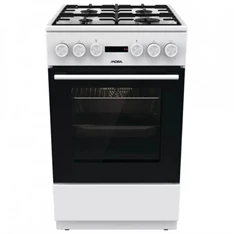 Mora K4255CW fehér, szabadonálló, gáz, kombinált, főzőzóna:4, sütőtér:70L, tűzhely