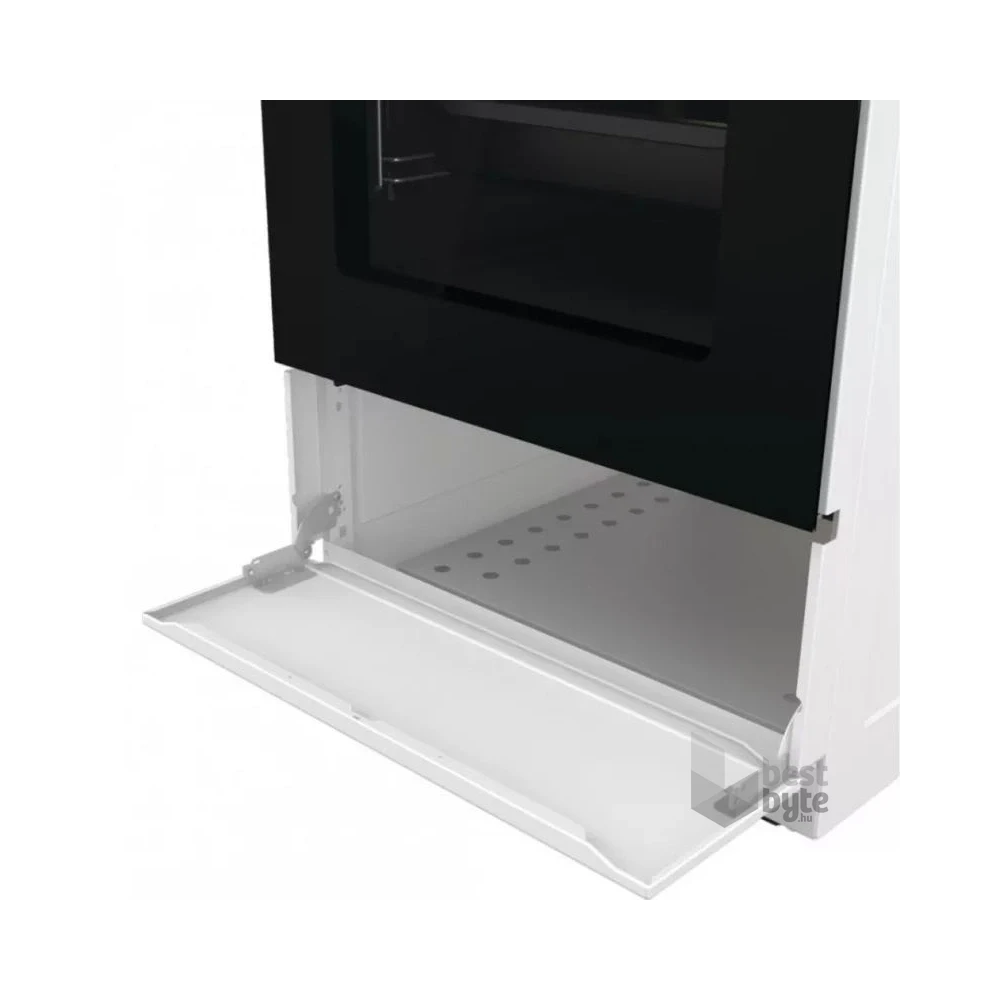 Mora K4255CW fehér, szabadonálló, gáz, kombinált, főzőzóna:4, sütőtér:70L, tűzhely