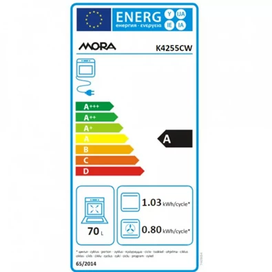 Mora K4255CW kombinált tűzhely