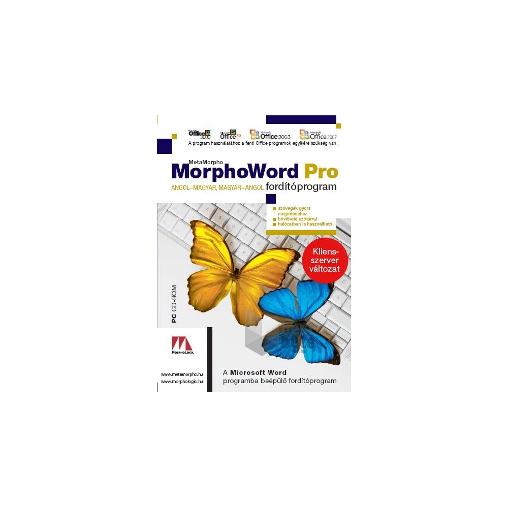 Morphologic MorphoWord Pro hálózatos fordítóprogram-csomag szoftver