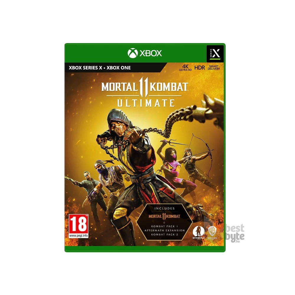 Mortal Kombat 11: Ultimate Edition Xbox One/Series játékszoftver (Használt - A)