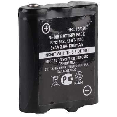 Motorola 1532 T82//T82 Extreme/T92 walkie talkie 1300mAh NIMH akkumulátor