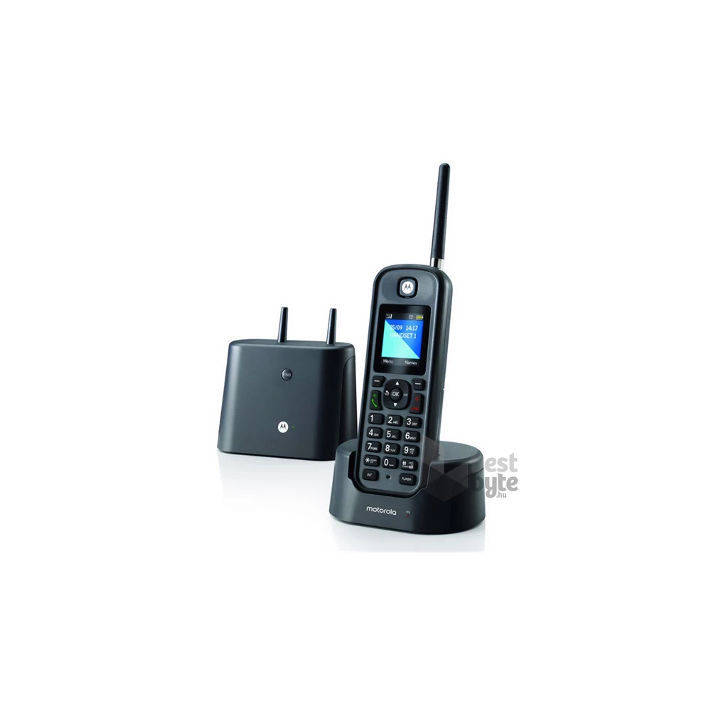 Motorola E52000X60T1GEF03 fekete dect telefon