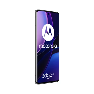 Motorola Edge 40 8/256GB DualSIM kártyafüggetlen okostelefon - fekete (Android) (Újracsomagolt)