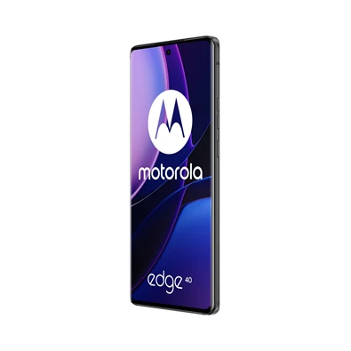 Motorola Edge 40 8/256GB DualSIM kártyafüggetlen okostelefon - fekete (Android) (Újracsomagolt)