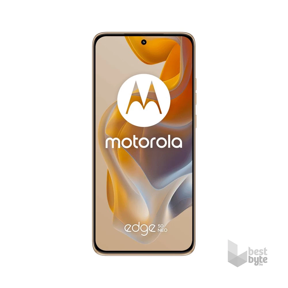 Motorola Edge 50 Neo 8/256GB DualSIM kártyafüggetlen okostelefon - Pantone Latte (Android)