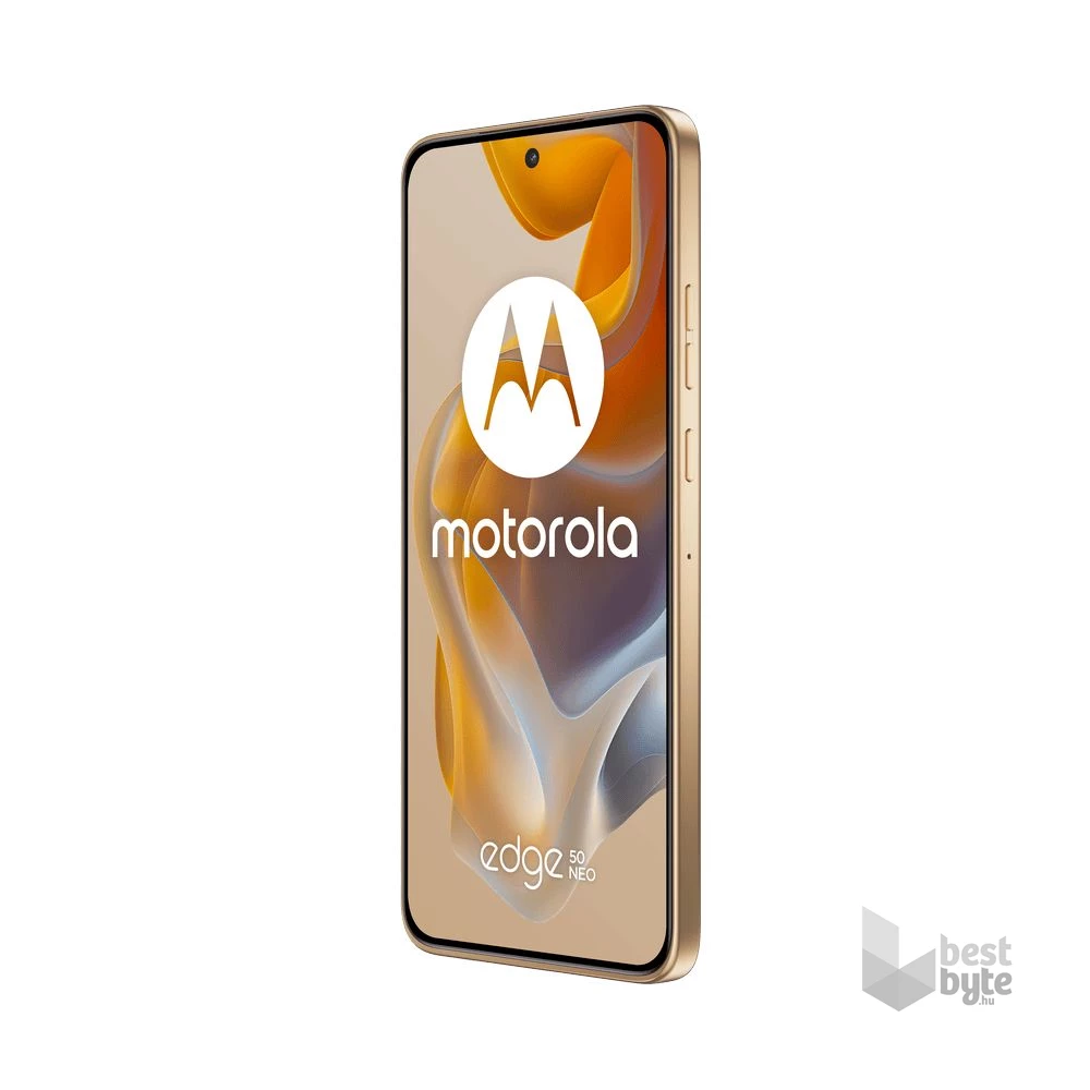 Motorola Edge 50 Neo 8/256GB DualSIM kártyafüggetlen okostelefon - Pantone Latte (Android)