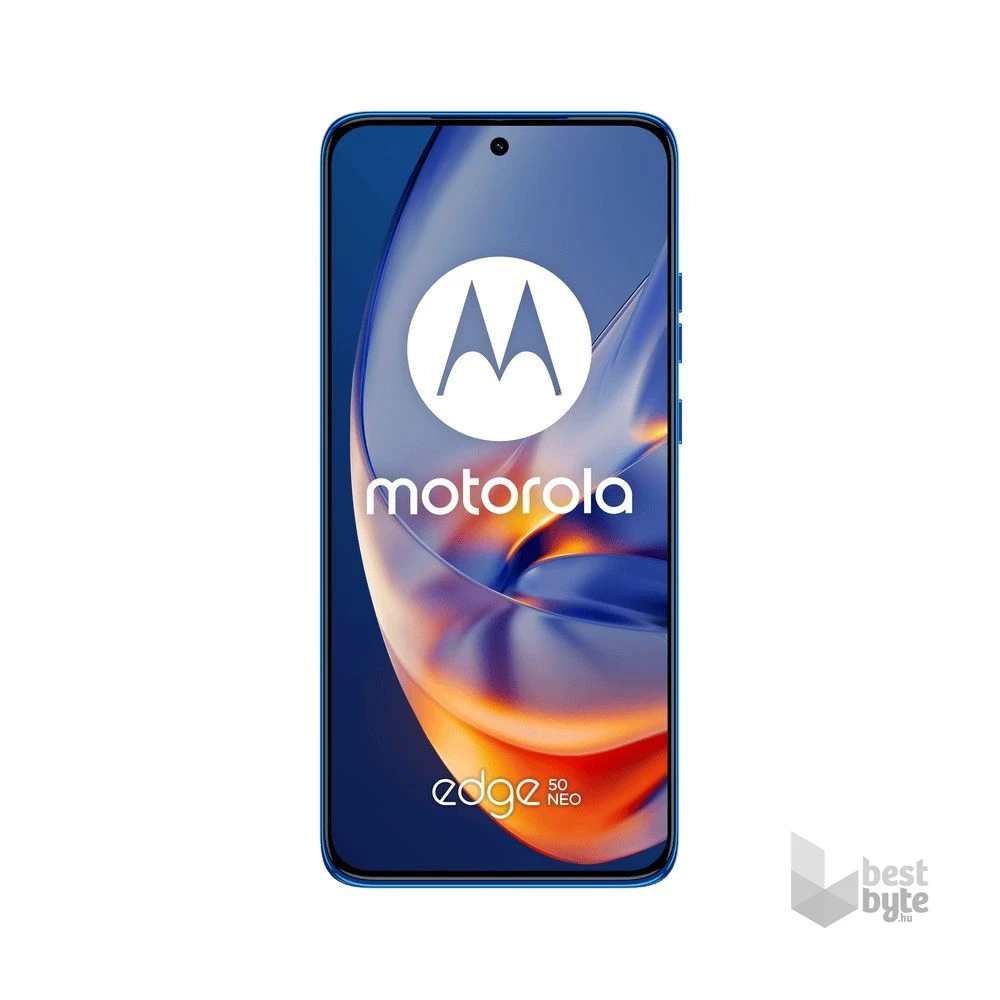 Motorola Edge 50 Neo 8/256GB DualSIM kártyafüggetlen okostelefon - Pantone Nautical Blue (Android) (Újracsomagolt)