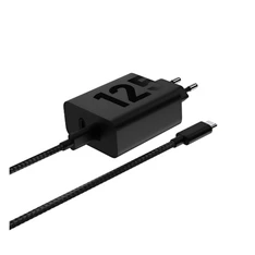 Motorola MCD-1252 / PG38C06632 125W PD 2xType-C fekete hálózati töltő + Type-C kábel Motorola MCD-1252 / PG38C06632 125W PD 2xType-C fekete hálózati töltő + Type-C kábel