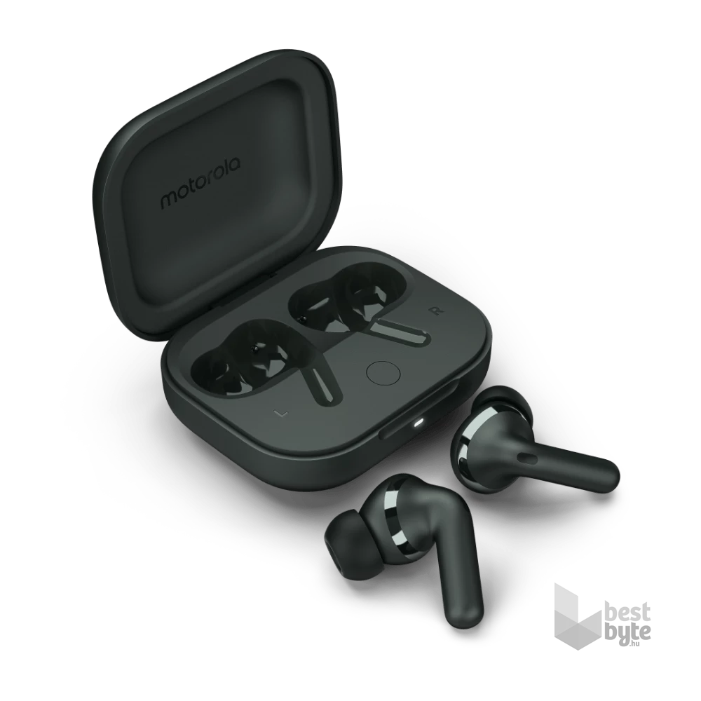 Motorola Moto Buds+ Bluetooth True Wireless Forest Grey szürke fülhallgató