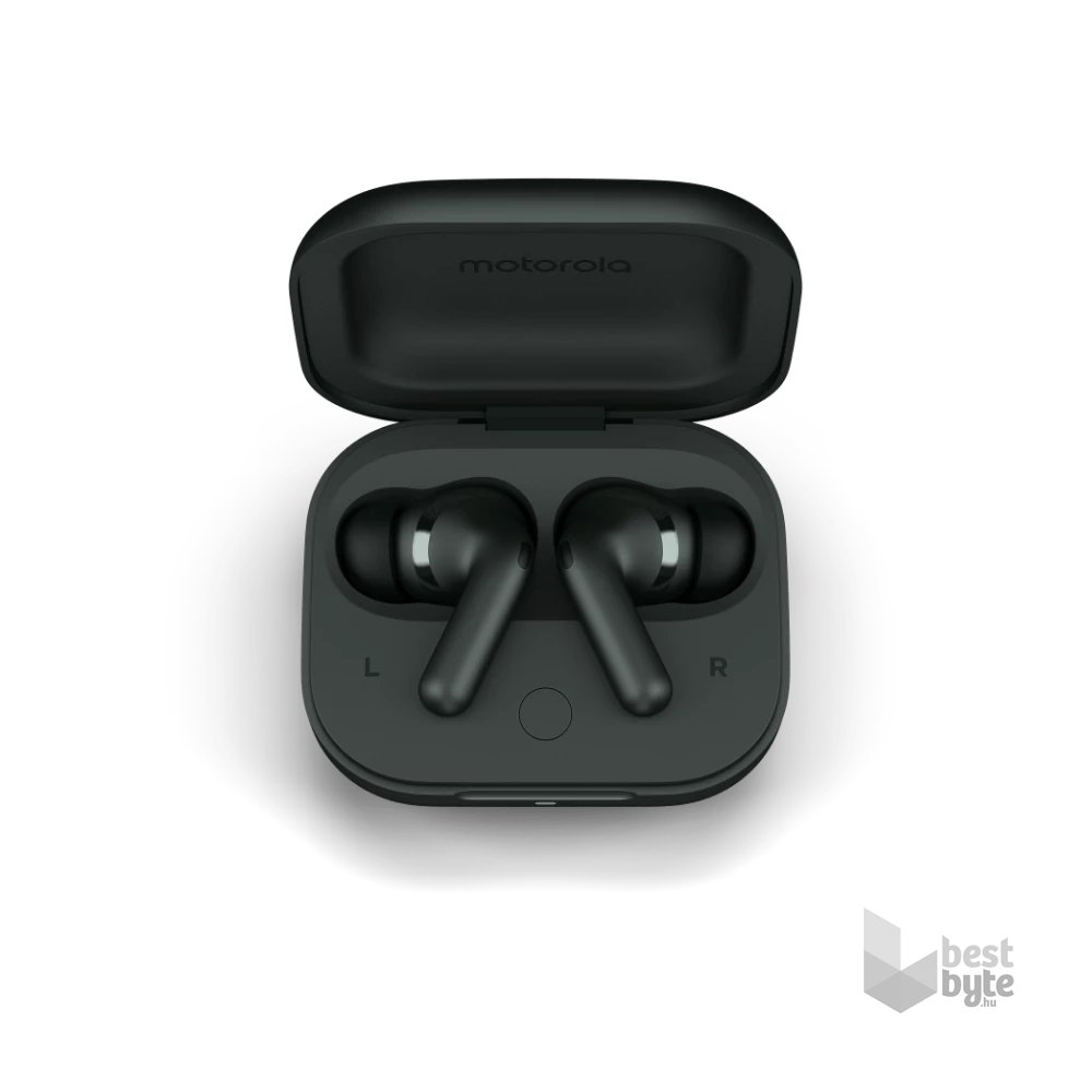 Motorola Moto Buds+ Bluetooth True Wireless Forest Grey szürke fülhallgató