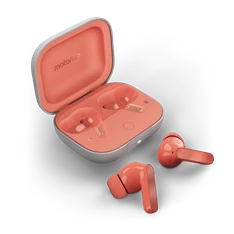 Motorola Moto Buds Bluetooth True Wireless Peach Pink rózsaszín fülhallgató