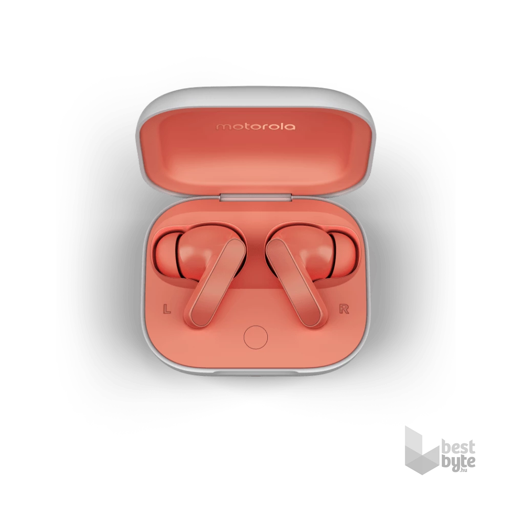 Motorola Moto Buds Bluetooth True Wireless Peach Pink rózsaszín fülhallgató