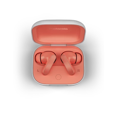 Motorola Moto Buds Bluetooth True Wireless Peach Pink rózsaszín fülhallgató